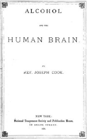 [Gutenberg 42435] • Alcohol and the Human Brain